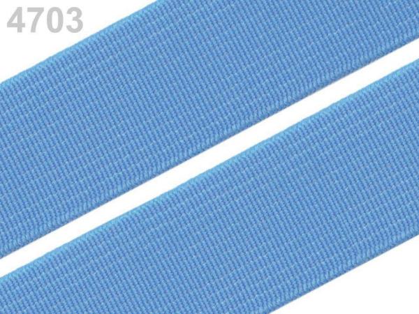 Gummiband Ozeanblau 2 cm Breite